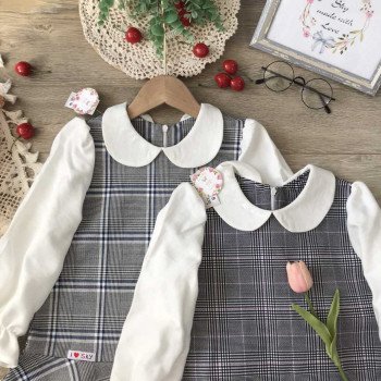 Váy kẻ caro đuôi cá size 6-10